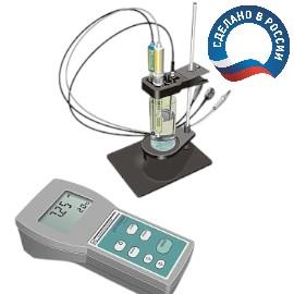 Электронный pH-метр 150МИ, pH 1-14, портативный, со штативом (с поверкой)