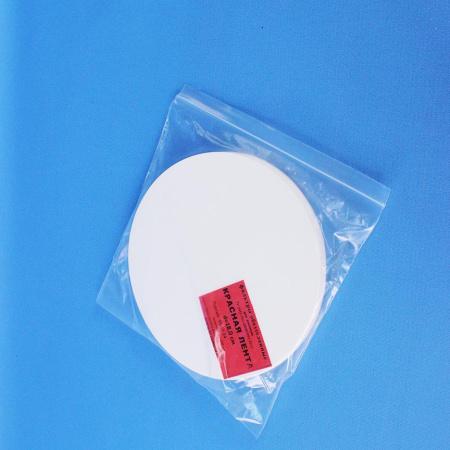 Фильтры обеззоленные "Красная лента", диаметр 180 мм, 100 шт/упак