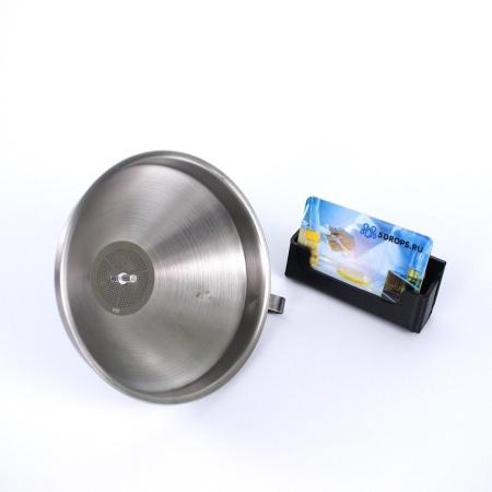 Воронка с фильтром из нержавейки диаметр 150 мм