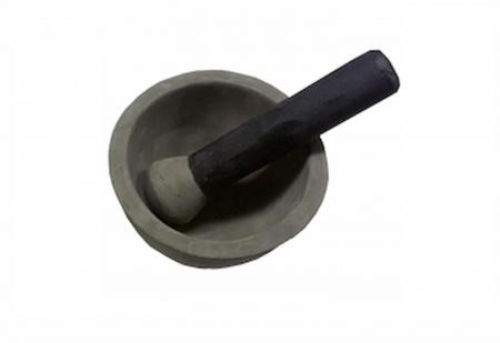 Ступка корундовая с пестиком, диаметр 120 мм - Под заказ