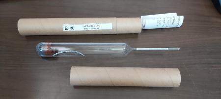 Ареометр для спирта АСП-2 (16....21 % об.) (Истекла поверка) - В наличии