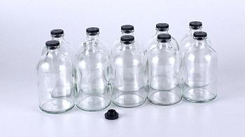 Флакон инъекционный 100 мл, светлое стекло, 10 шт/упак