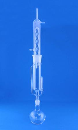 Аппарат для экстракции 500 мл, Сокслета с шариковым холодильником