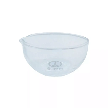 Чаша для выпаривания стеклянная, ЧВП-1-60, диаметр 60 мм, 70 мл Чаша для выпаривания стеклянная, ЧВП-1-60, диаметр 60 мм, 70 мл