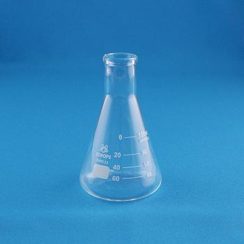 Колба коническая (Эрленмейера) 5drops КН-2-100-22, 100 мл, горло 22 мм, стекло Boro 3.3, без шлифа Колба коническая (Эрленмейера) 5drops КН-2-100-22, 100 мл, горло 22 мм, стекло Boro 3.3, без шлифа