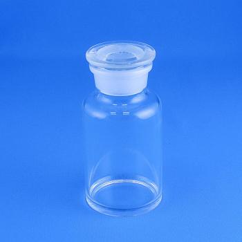 Склянка (штанглас) 5drops, 250 мл, светлое стекло, с притёртой пробкой, широкое горло Склянка (штанглас) 5drops, 250 мл, светлое стекло, с притёртой пробкой, широкое горло