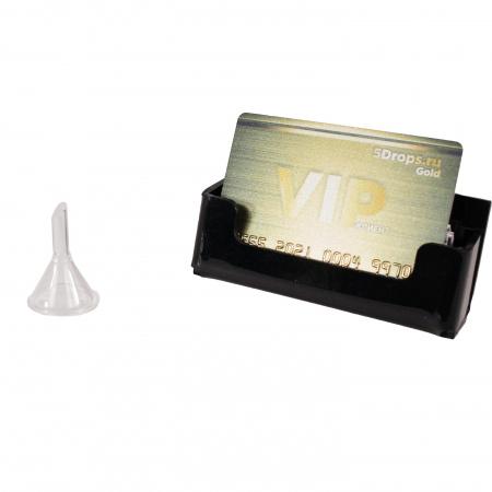 Воронка лабораторная, диаметр 25 мм, стекло, без шлифа