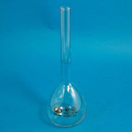 Колба мерная 1-250-2, 250 мл, 2 класс точности, без пробки, 1 шт/упак - В наличии