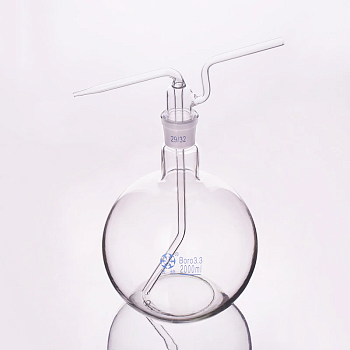 Промывалка стеклянная 250 мл