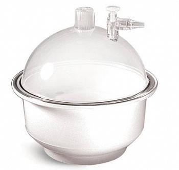 Эксикатор, 200 мм, с краном, полипропилен