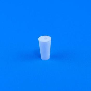 Пробка силиконовая №14, конусная, 17/12, высота 24 мм, 100 шт/упак