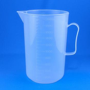 Мензурка (Стакан) с ручкой, 2000 мл, полипропилен Мензурка (Стакан) с ручкой, 2000 мл, полипропилен