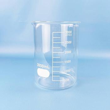 Стакан лабораторный низкий 5drops Н-1-3000, 3000 мл, стекло Boro 3.3, градуированный Стакан лабораторный низкий 5drops Н-1-3000, 3000 мл, стекло Boro 3.3, градуированный