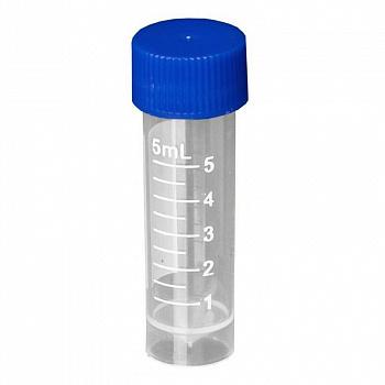 Криопробирка 5 мл, п/п, стерил, с завинч., крышкой, CH, 200 шт/упак Криопробирка 5 мл, п/п, стерил, с завинч., крышкой, CH, 200 шт/упак