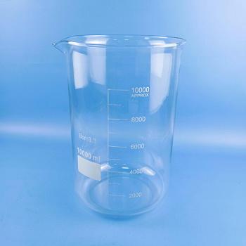Стакан лабораторный низкий 5drops Н-1-10000, 10000 мл, стекло Boro 3.3, градуированный Стакан лабораторный низкий 5drops Н-1-10000, 10000 мл, стекло Boro 3.3, градуированный