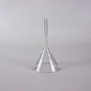 Воронка лабораторная 5drops, диаметр 75 мм, стекло, без шлифа