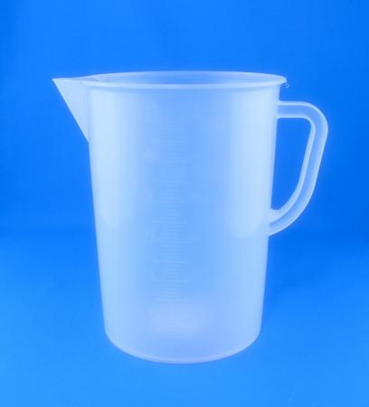 Мензурка (Стакан) с ручкой, 3000 мл, полипропилен - Под заказ