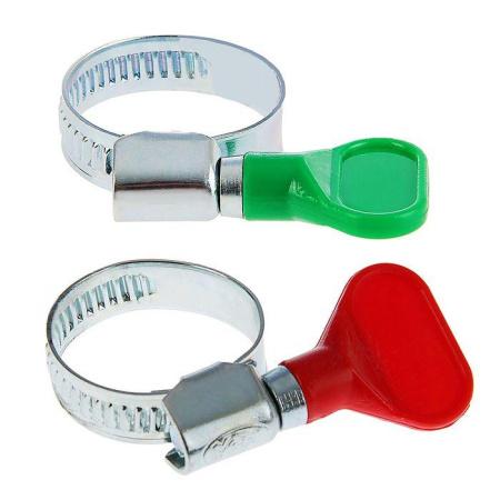 Хомут 40-60 мм с ключом - В наличии