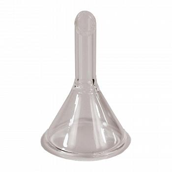 Воронка лабораторная, диаметр 25 мм, стекло, без шлифа