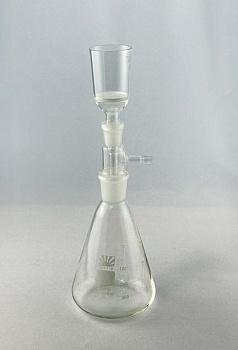 Система вакуумной фильтрации "NanoFiltr" на 1000 мл, с воронкой ВФ-70 мм, пор. 16 мкм