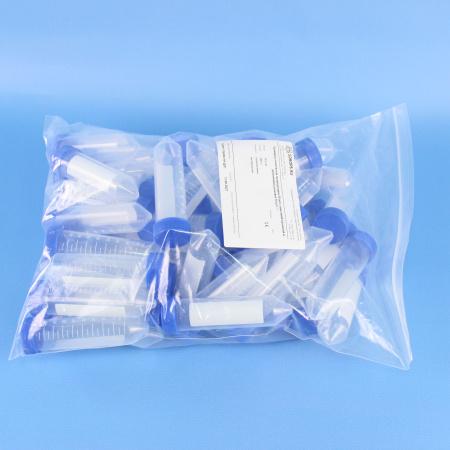 Пробирка коническая 50 мл, 29х117 мм, п/п, нестерил., с град-ой., с винт.,крышкой, M.Med, 50 шт/упак