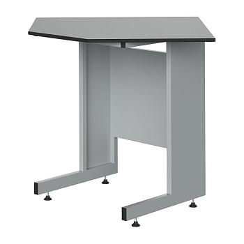 Стол 900x900x900, столешница из HPL-пластика, метал., каркас, угловой Стол 900x900x900, столешница из HPL-пластика, метал., каркас, угловой