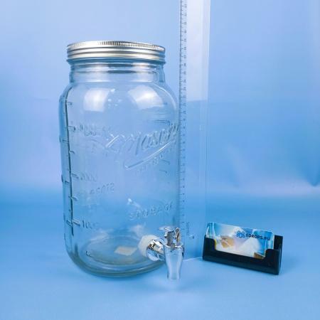 Лимонадница 4 литра "Mr. Lemon" с градуировкой