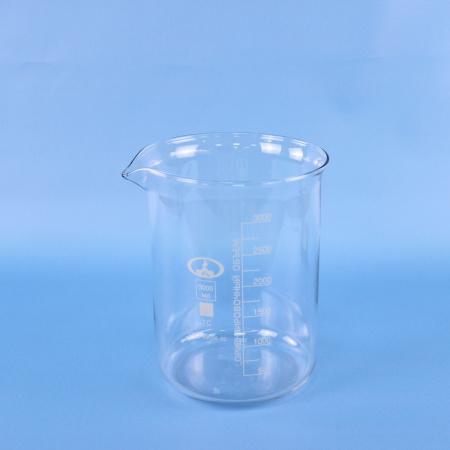 Стакан лабораторный низкий Н-1-3000, 3000 мл, градуированный