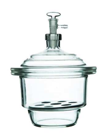 Эксикатор 1-210, 210 мм, с краном, светлое стекло - В наличии