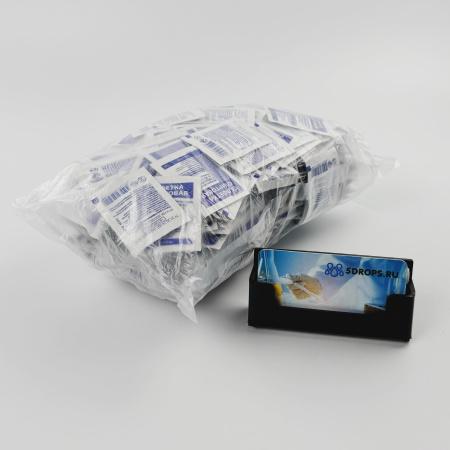 Салфетка спиртовая 60х100 мм, нетканая, стерильная, 400 шт/упак