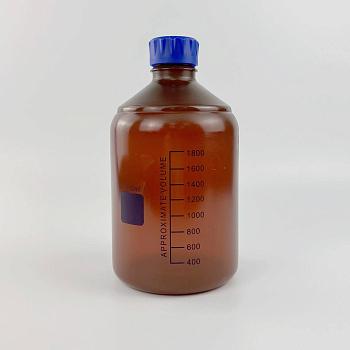 Банка для реактивов 5drops GL45, 2000 мл, полипропилен, темная, с синей винтовой крышкой Банка для реактивов 5drops GL45, 2000 мл, полипропилен, темная, с синей винтовой крышкой