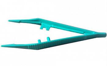 Пинцет - 125 мм, полистирол, нестерил., 100 шт/упак