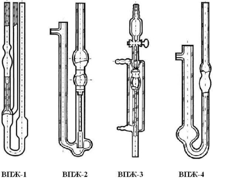 Вискозиметр капиллярный ВПЖ-4, диаметр 2,62 мм