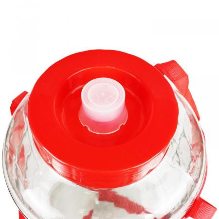 Банка (бутыль) стеклянная объёмом 20 литров с гидрозатвором