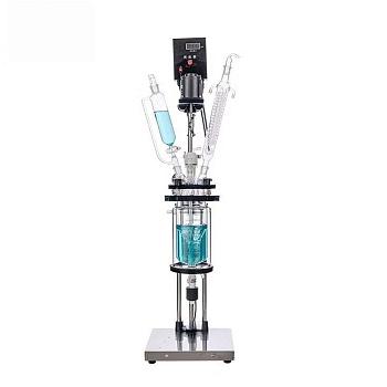 Стеклянный реактор 5л Стеклянный реактор 5л