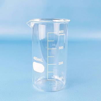 Стакан лабораторный высокий 5drops В-1-400, 400 мл, стекло Boro 3.3, градуированный Стакан лабораторный высокий 5drops В-1-400, 400 мл, стекло Boro 3.3, градуированный
