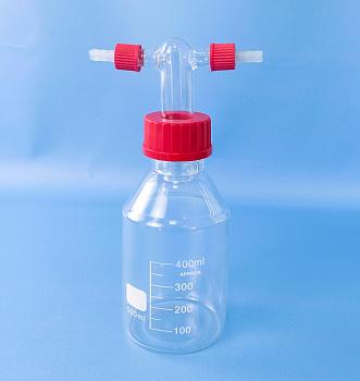 Уценка, Склянка Дрекселя с винтовой крышкой, 500 мл