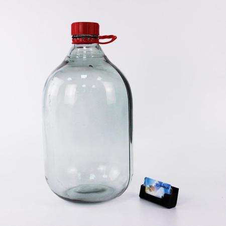 Стеклянная бутыль "СССР", 10 л, с ручкой