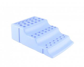 Штатив для пробирок Эппендорфа объемом 0,2/ 0,5/ 1,5 мл, 43 гнезда, 3-х уровн., п/п, IT Штатив для пробирок Эппендорфа объемом 0,2/ 0,5/ 1,5 мл, 43 гнезда, 3-х уровн., п/п, IT