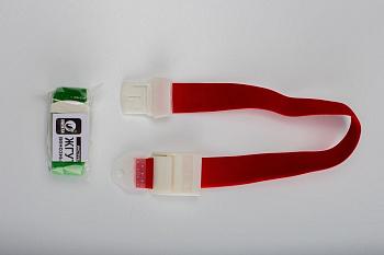 Жгут венозный с застежкой детский 350х25 мм 5 шт