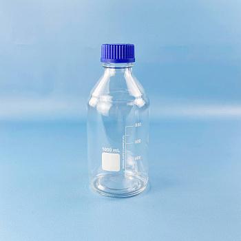 Банка для реактивов 5drops GL45, 1000 мл, стекло Boro 3.3, светлое стекло, с винтовой крышкой, градуированная Банка для реактивов 5drops GL45, 1000 мл, стекло Boro 3.3, светлое стекло, с винтовой крышкой, градуированная