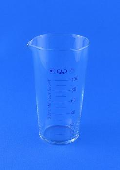 Мензурка стеклянная мерная, 100 мл
