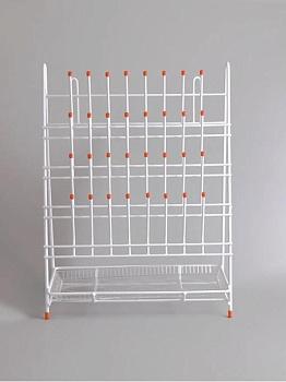 Сушилка для посуды на 32 предмета, металл, Greetmed