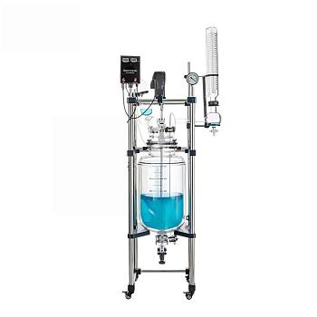 Стеклянный реактор 10 л Стеклянный реактор 10 л