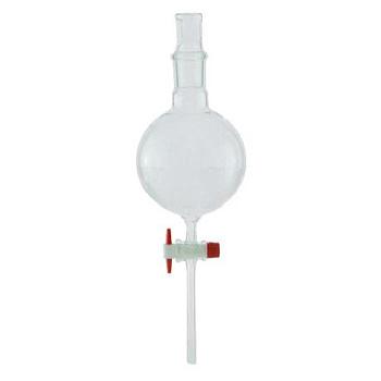 Воронка делительная 1000 мл, шарообразная, с фторопластовым краном, (ГОСТ 1770-74)
