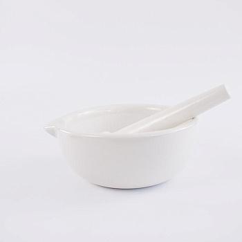 Ступка с пестиком, диаметр 216 мм, фарфор