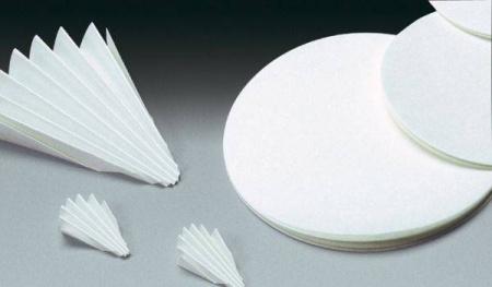 Фильтры зольные "Черная лента", диаметр 55 мм, 100 шт/упак