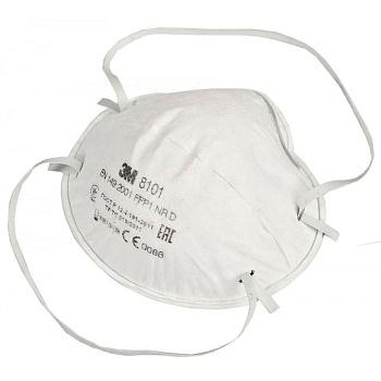 Респиратор 3М 8101, противопылевой, 20 шт/упак Респиратор 3М 8101, противопылевой, 20 шт/упак