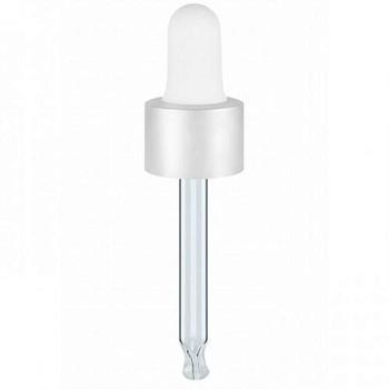 Крышка пластиковая винтовая DIN 18, 50 мл, с пипеткой, с КПВ, 100 шт/упак