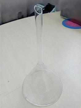 Уценка: Воронка лабораторная 5drops В-120, диаметр 120 мм, Boro 3.3, скол Уценка: Воронка лабораторная 5drops В-120, диаметр 120 мм, Boro 3.3, скол